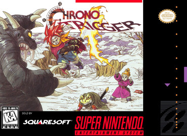 The beautiful Chrono Trigger box art